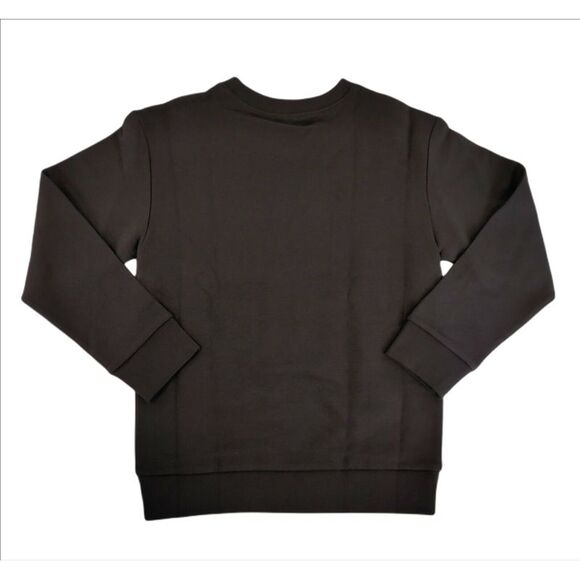 Gucci Boys Black Cotton Logo Print Dragon Patch Sweatshirt 10 XS - Picture 2 of 5